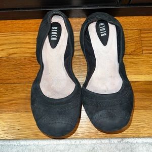 Bloch black ballet flats